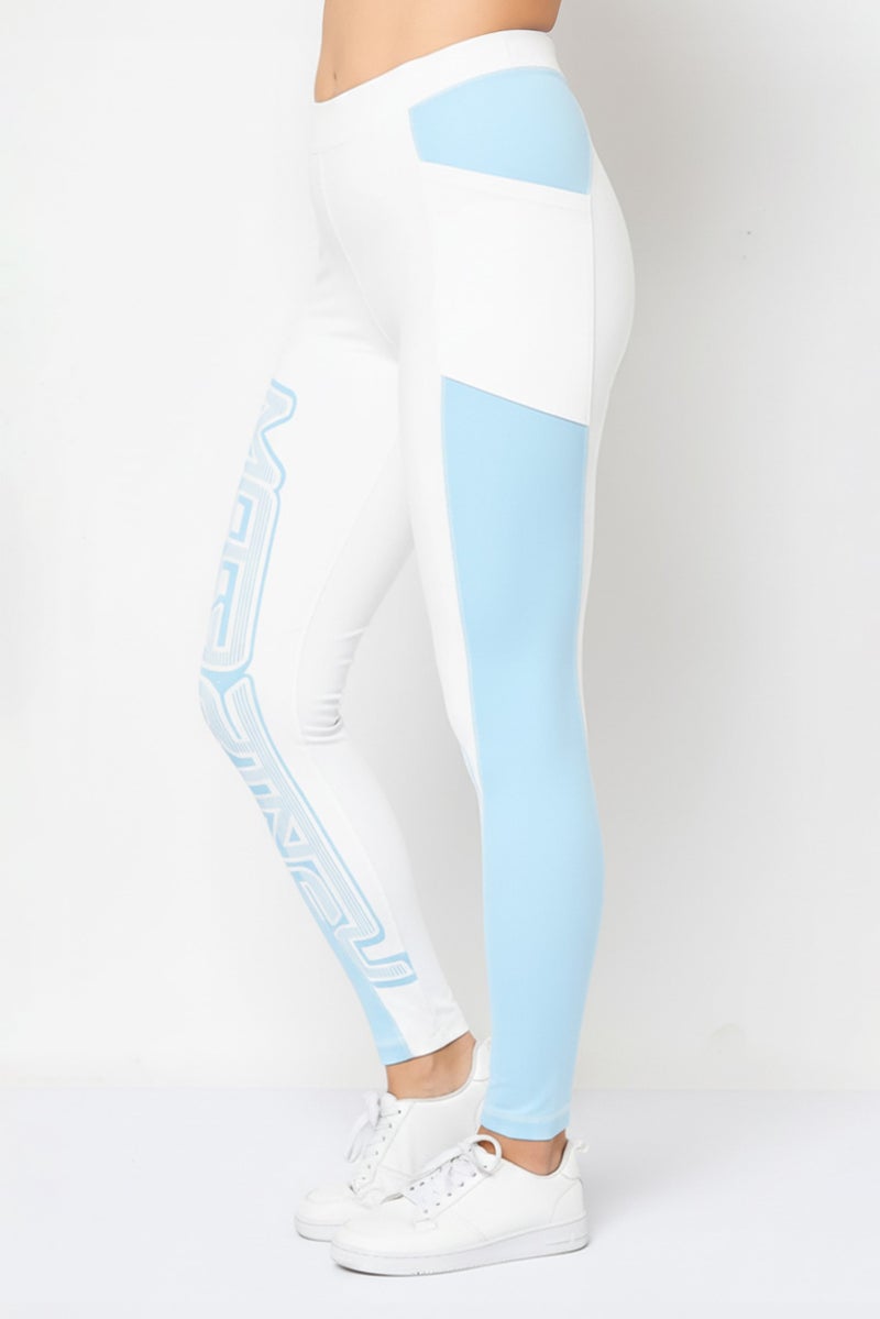 STELLA MCCARTNEY Women Regular Fit Training Leggings, Multicolor - Image 4